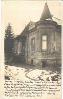 1927 Kassa, Kosice; a levélíró háza télen / house, villa in winter. photo (EB)