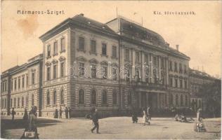 1907 Máramarossziget, Sighetu Marmatiei; Kir. törvényszék. W. L. 241. Wiszner és Dávid / court (EK)