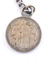 Vastag zsebóra szép állapotú számlappal, jelzés nélküli ankerjáratos szerkezettel. XIX, sz, vége műk...