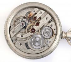 Vastag zsebóra szép állapotú számlappal, jelzés nélküli ankerjáratos szerkezettel. XIX, sz, vége műk...