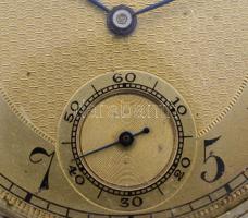 Patek Philippe zsebóra cca 1908 jelzett szép állapotú réz számlap, jelzett szerkezet, tokszám: 14972...