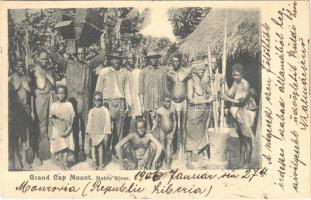 1906 Grand Cape Mount, Mahfa River / African folklore