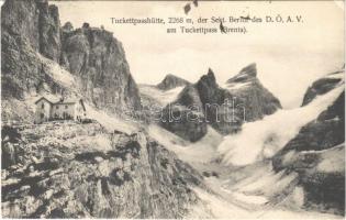 Brenta, Tuckettpass, Tuckettpasshütte der Sekt. Berlin des DÖAV / mountain rest house (EK)