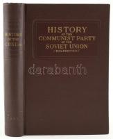 History of the Communist Party of the Soviet Union. Moszkva, 1954, Foreign Languages Publishing House. Kiadói vászon kötésben.