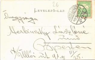 1908 Debrecen, Kir. ítélőtábla. Ifj. Gyürky Sándor kiadása (EK)