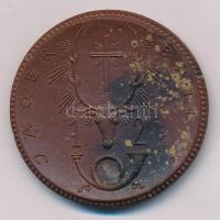 Német Birodalom / Drezda DN (1921) 10M porcelán szükségpénz "UNSERE GEFALLENEN HELDEN / 12 JAGE...