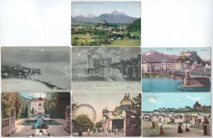 92 db RÉGI külföldi város képeslap / 92 pre-1945 European town-view postcards