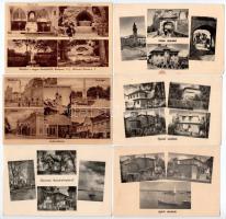 68 db MODERN fekete-fehér magyar város képeslap főleg az 1950-es évekből / 68 modern Hungarian town-...