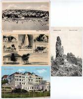 32 db RÉGI magyar város képeslap vegyes minőségben: Balaton / 32 pre-1945 Hungarian town-view postca...