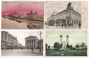 31 db RÉGI történelmi magyar város képeslap vegyes minőségben / 31 pre-1945 town-view postcards from...