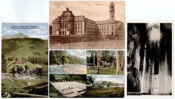 30 db RÉGI erdélyi város képeslap vegyes minőségben / 30 pre-1945 Transylvanian town-view postcards ...