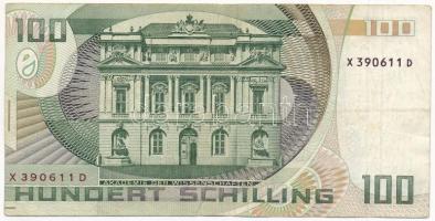 Ausztria 1984 (1985). 100Sch "X390611D" T:III szakadás
Austria 1984 (1985). 100 Schilling...