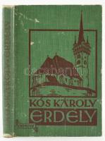 Kós Károly: Erdély. Kulturtörténeti vázlat. Bp., é.n., Genius. Kiadói egészvászon kötésben, kopásokkal, linómetszetekkel.