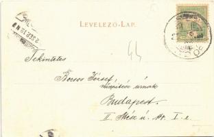 1902 Alsógalla (Tatabánya), Gépház és szénosztályozó. Nobel Adolf kiadása