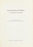 Nemessuri Mihály: Sportanatómia. Bp., 1960. Sport. Javított egészvászon kötésben ,