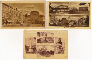 27 db MODERN magyar 60 filléres város képeslap (Képzőművészeti Alap Kiadóvállalat): Csongrád megye /...