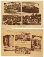 31 db MODERN magyar 60 filléres város képeslap (Képzőművészeti Alap Kiadóvállalat): Baranya megye / ...