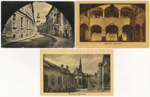 50 db MODERN magyar 60 filléres város képeslap (Képzőművészeti Alap Kiadóvállalat): Sopron megye / 5...