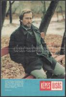 Tahi-Tóth László, ifj Újlaky László színészek aláírása őket ábrázoló újság címlapokon