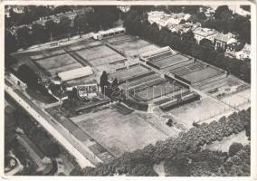 1937 Hamburg, Rotherbaum, Meisterschafts Tennisplätze / Championship tennis courts. So. Stpl (EB)