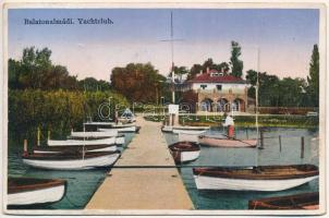 1932 Balatonalmádi, Yacht Club, Lujza csónak. 10 képes leporello
