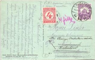 1928 Budakeszi, József főherceg szanatórium. Nattó Mátyás kiadása + Portó