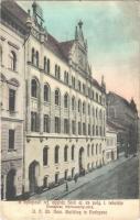 1911 Budapest VI. Református egyház skót elemi és polgári iskolája. Vörösmarty utca 49.
