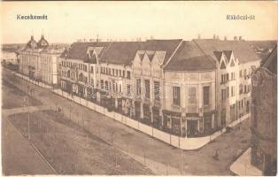1928 Kecskemét, Rákóczi út, Löwy Soma üzlete
