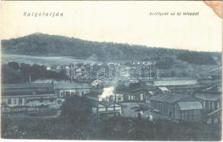 1924 Salgótarján, Acélgyár az új teleppel (fl)