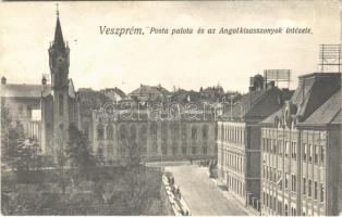 1916 Veszprém, Posta palota, Angolkisasszonyok intézete