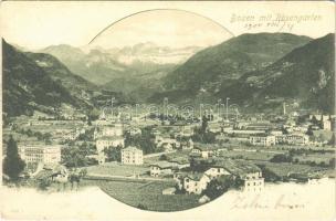 1900 Bolzano, Bozen (Südtirol); Rosengarten (small tear)