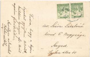 1918 Eperjes, Presov; Fő tér / main square. photo