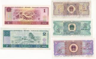 Kína 1980. 1j + 2j + 5j + 1980. 1Y + 2Y T:I-III
China 1980. 1 Jiao + 2 Jiao + 5 Jiao + 1980. 1 Yuan...