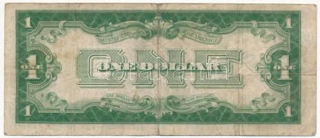 Amerikai Egyesült Államok 1928-1929. (1928B) 1$ "Silver Certificate - kisméretű", kék pecs...