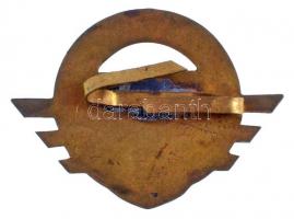 ~1970-1980. "Budapesti Közlekedési Vállalat" műgyantás fém sapkajelvény T:1-