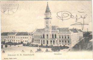 1903 Hódmezővásárhely, Városháza, Reisz bazár kiadása (fl)