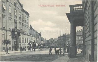 1909 Sopron, várkerület