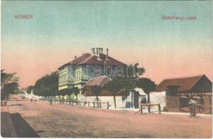 1922 Kisbér, Széchenyi utca. Hangya Fogyasztási Szövetkezet kiadása (EK)