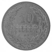 1892-1909. 10f Ni (7xklf) Körmöcbánya, teljes sor, közte az 1906-os, ritka évszámmal! T:2-3 / Hungar...