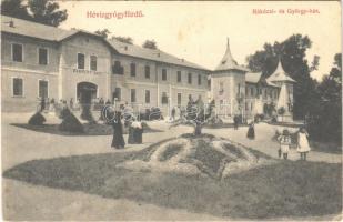 1919 Hévíz, Rákóczi és György ház. Gál Testvérek kiadása