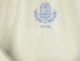 Herendi Apponyi mintás kagyló formájú tálka. Kézzel festett, jelzett, apró kopásokkal, 22x23 cm