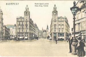 1911 Budapest V. Klotild főhercegnő palotái, üzletek. S.L.B. No. 81.