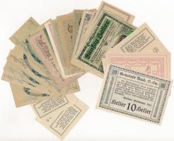 Ausztria 1919-1920. 25db-os vegyes szükségpénz tétel T:I,I- (1db T:II, 1db T:III)
Austria 1919-1920...