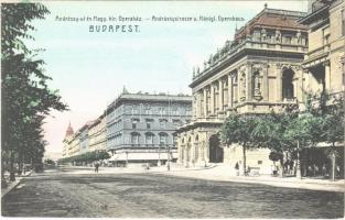 Budapest VI. Andrássy út, M. kir. operaház