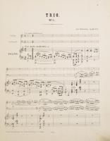 cc 1900 Anton Rubinstein 2 db művének kottafüzete