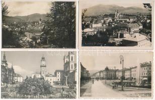 Besztercebánya, Banská Bystrica; - 4 db régi képeslap / 4 pre-1960 postcards