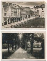 Besztercebánya, Banská Bystrica; - 3 db régi képeslap / 3 pre-1960 postcards