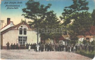 1917 Pöstyén-fürdő, Kúpele Piestany; Munkáslakások / Arbeiterheim / workers' house  (EM)