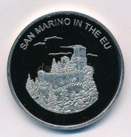 Máltai Lovagrend 2004. 100L Cu-Ni "San Marino az EU-ban" T:PP Sovereign Order of Malta 2004. 100 Liras Cu-Ni "San Marino in the EU" C:PP