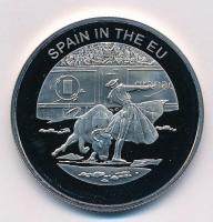 Máltai Lovagrend 2004. 100L Cu-Ni Spanyolország az EU-ban T:PP kis fo. Sovereign Order of Malta 2004. 100 Liras Cu-Ni Spain in the EU C:PP small spot